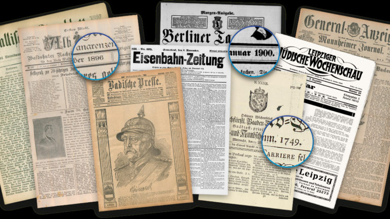 Historisches Zeitungsportal präsentiert digitale Ausgaben.