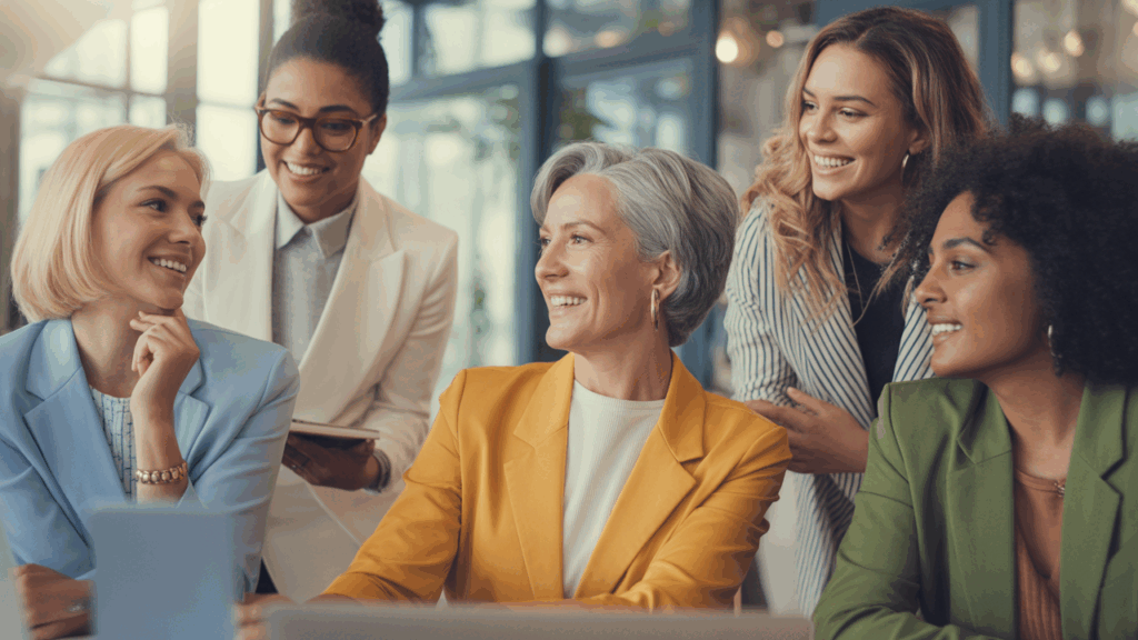 Fernsehwerbung bevorzugt jüngere Menschen. Vor allem werden allem Frauen ab 45 kaum gezeigt.